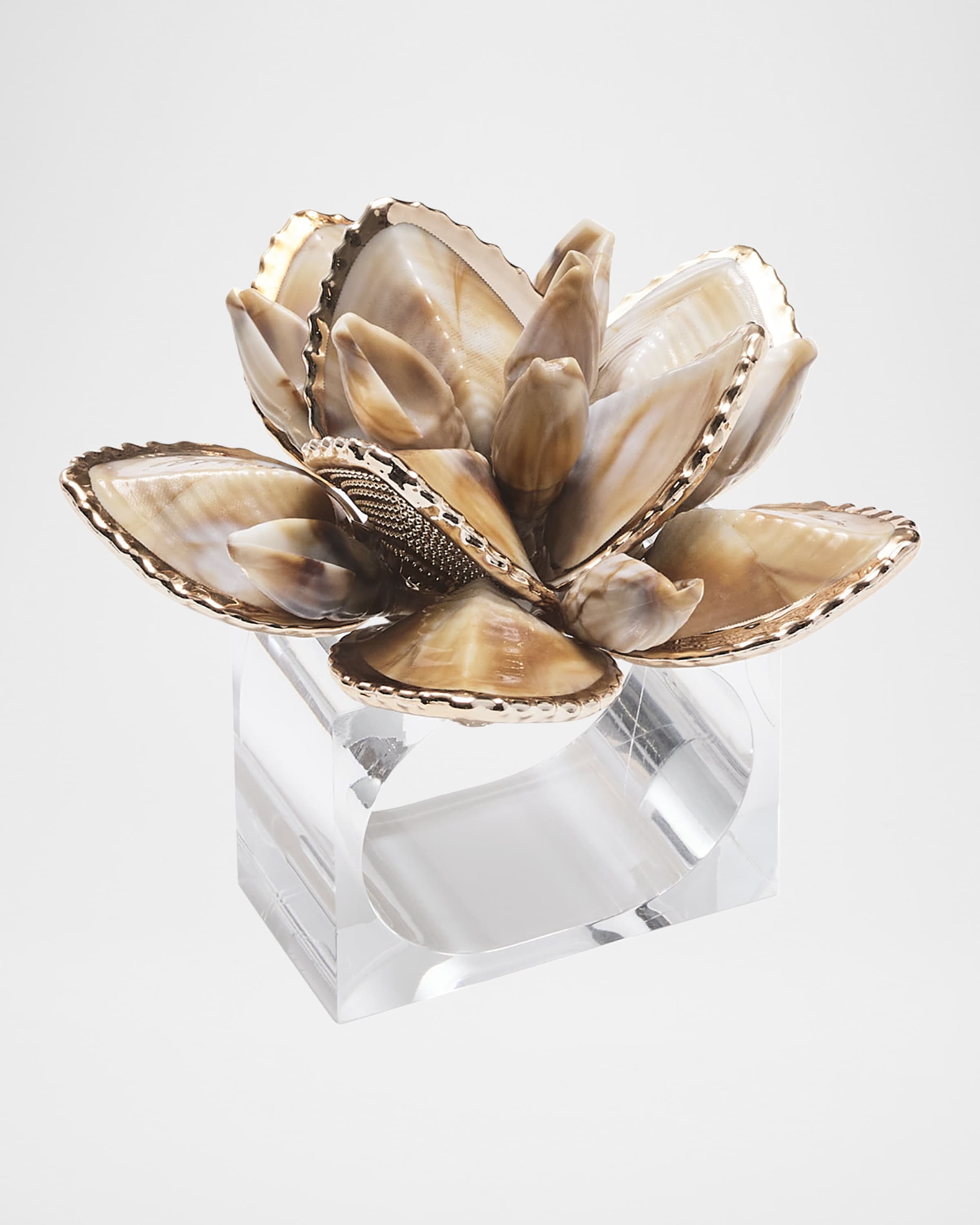 Kim Seybert Beachcomber Napkin Rings, Set of 4