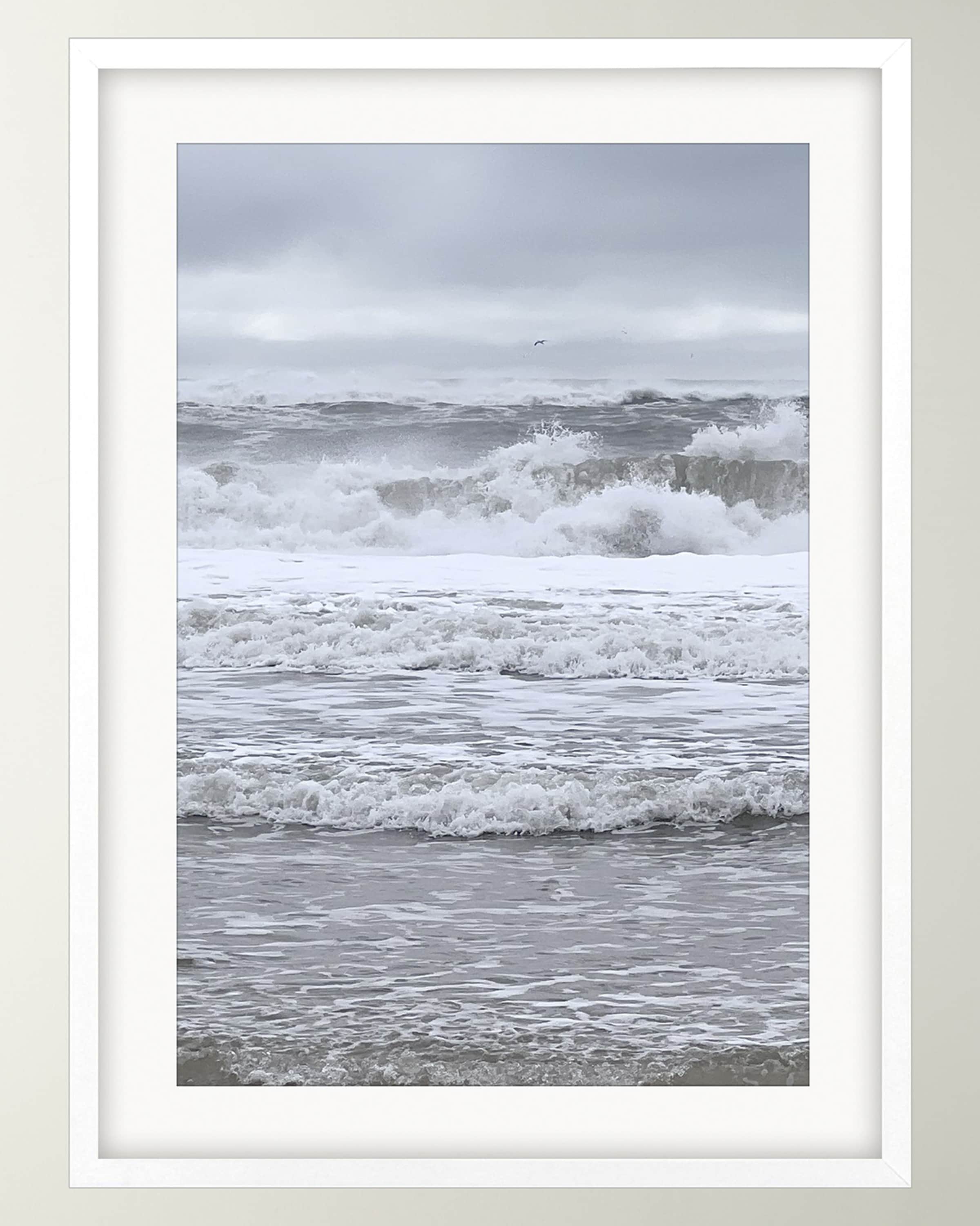 "Cool Coastal I" Framed Giclee on Paper