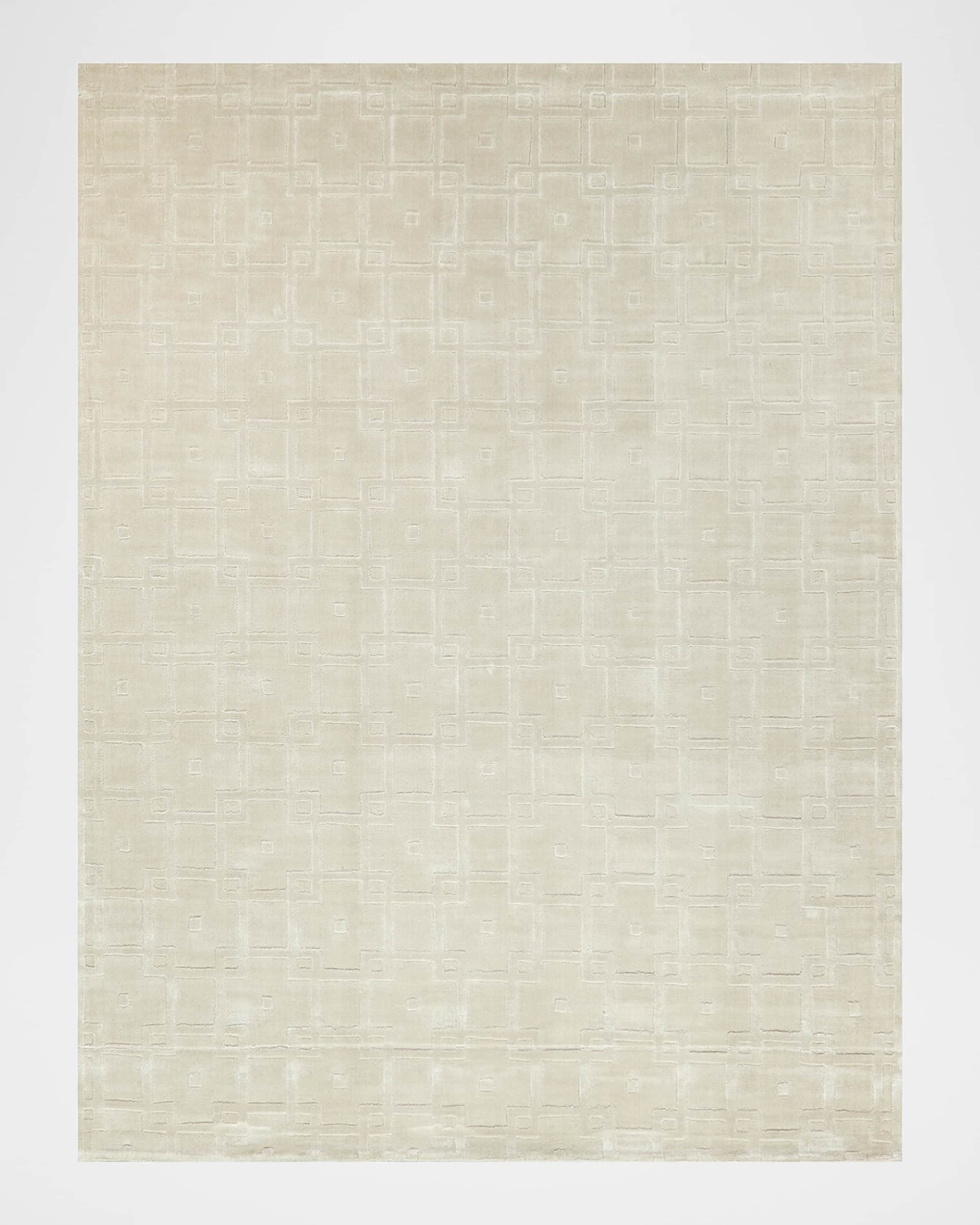Exquisite Rugs Camora Hand-Loomed Beige Rug, 4' x 6'