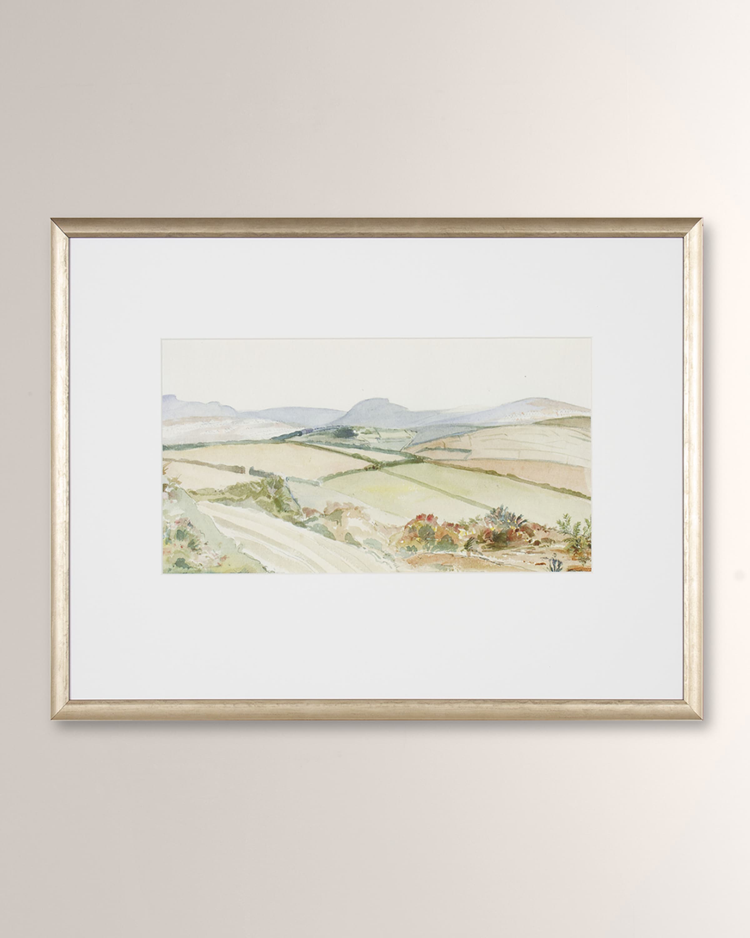 Shadow Catchers "Mountain Valley II" Framed Giclee on Paper, 27" x 19"