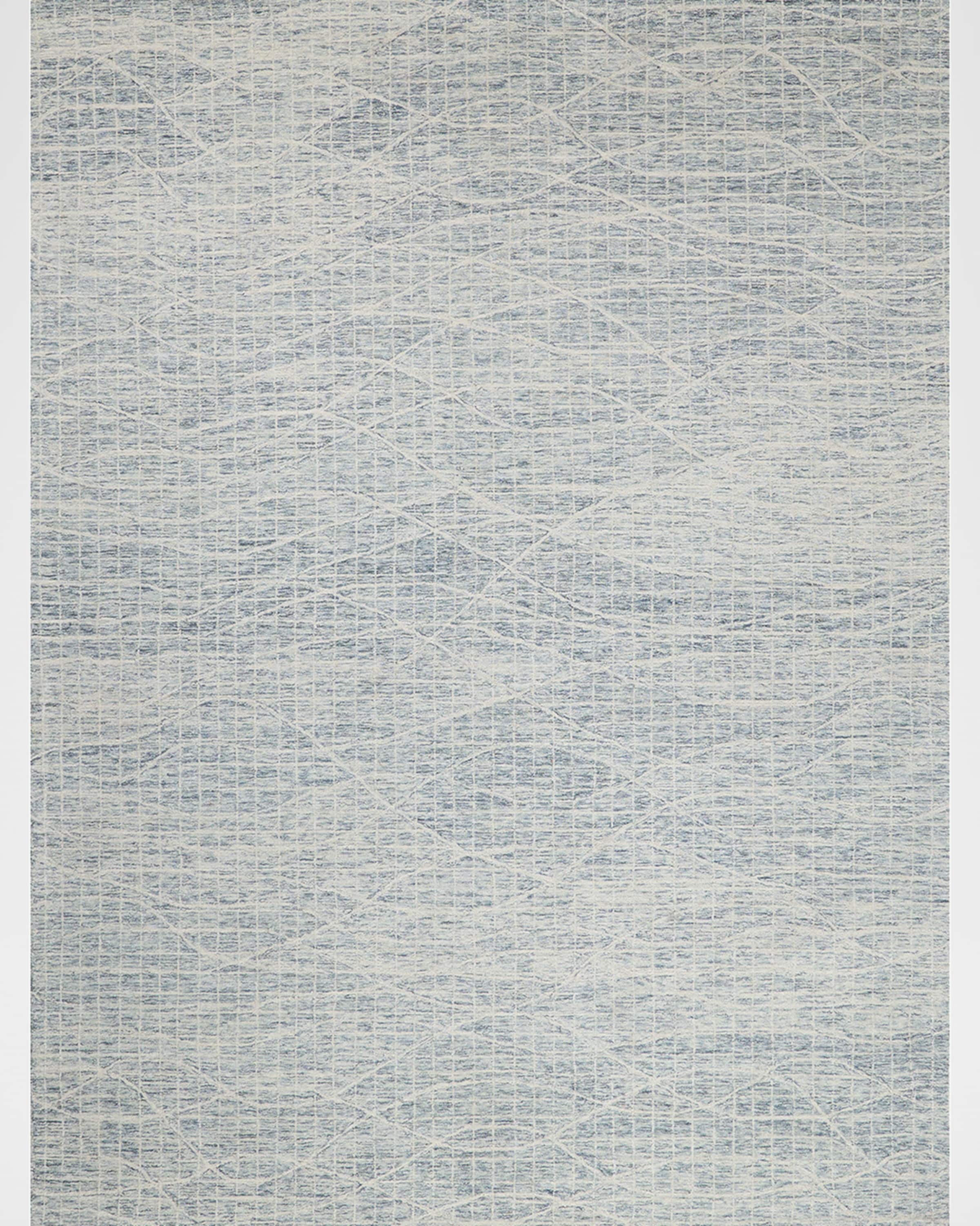 Exquisite Rugs Miami Hand-Tufted Silver Rug, 12' x 15'