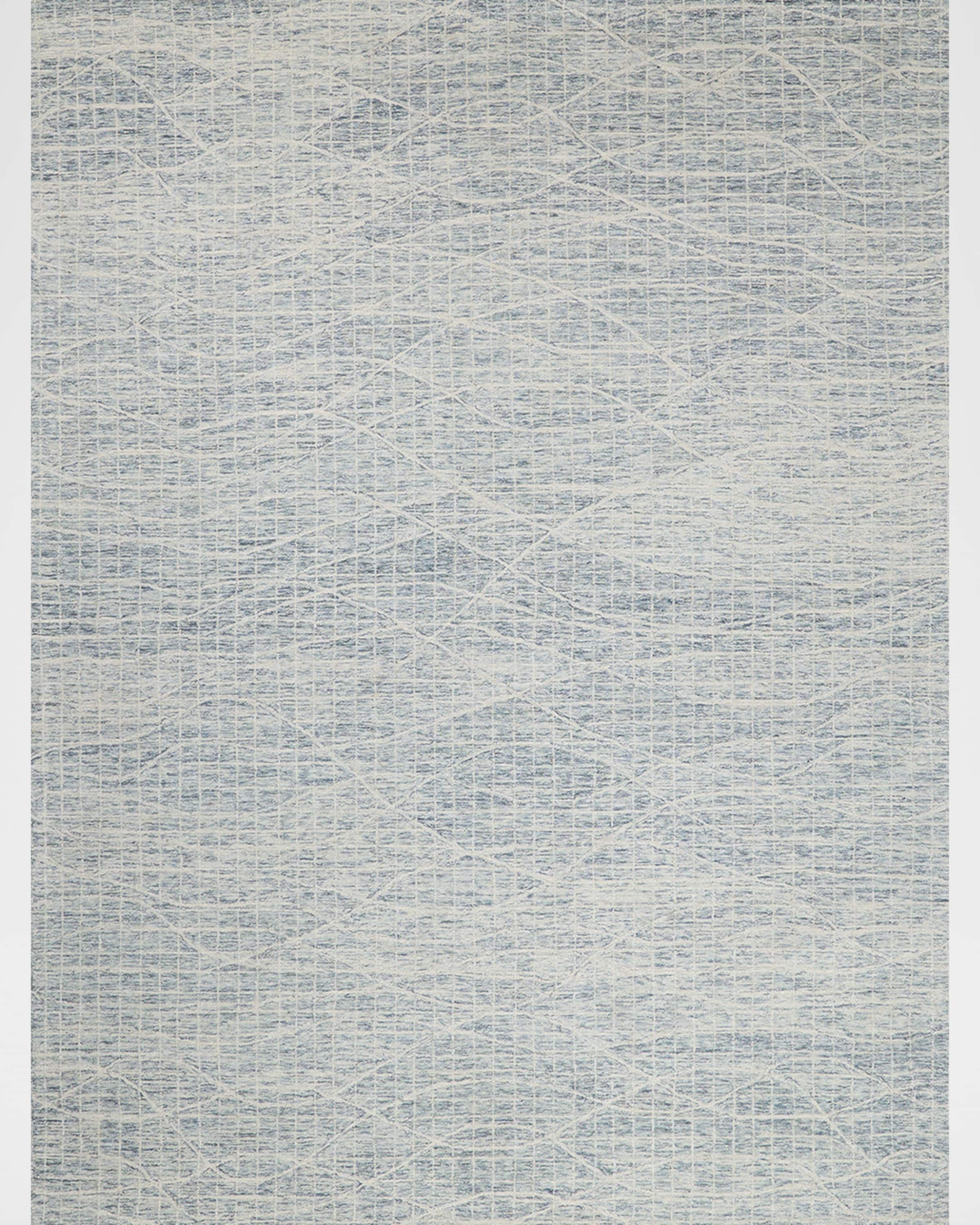 Exquisite Rugs Miami Hand-Tufted Silver Rug, 8' x 10'