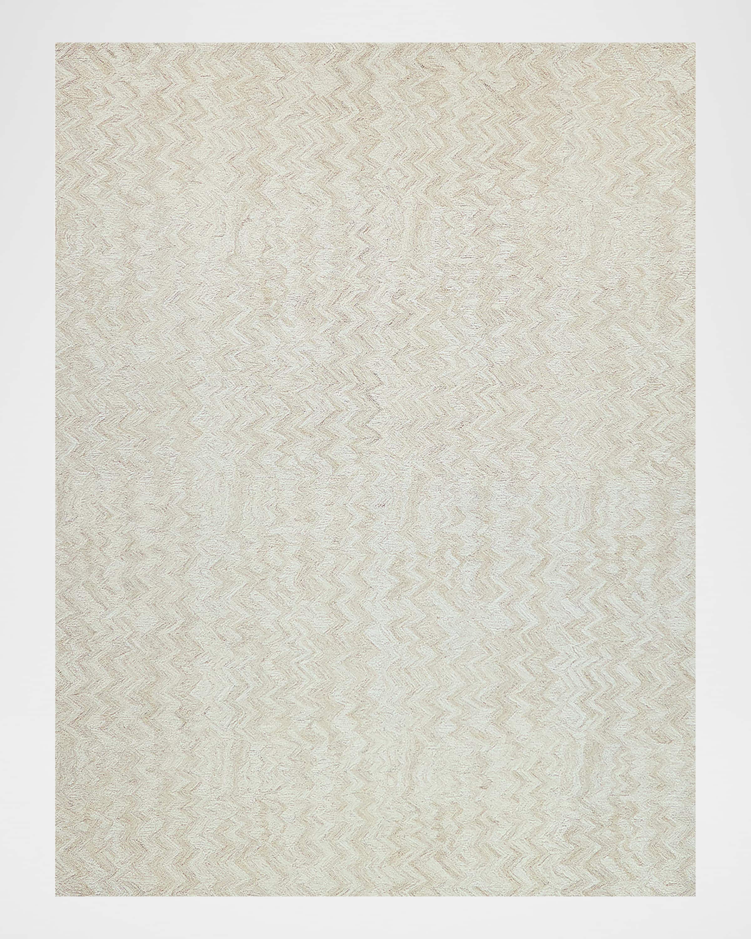Exquisite Rugs Veneta Hand-Tufted Beige Rug, 8' x 10'