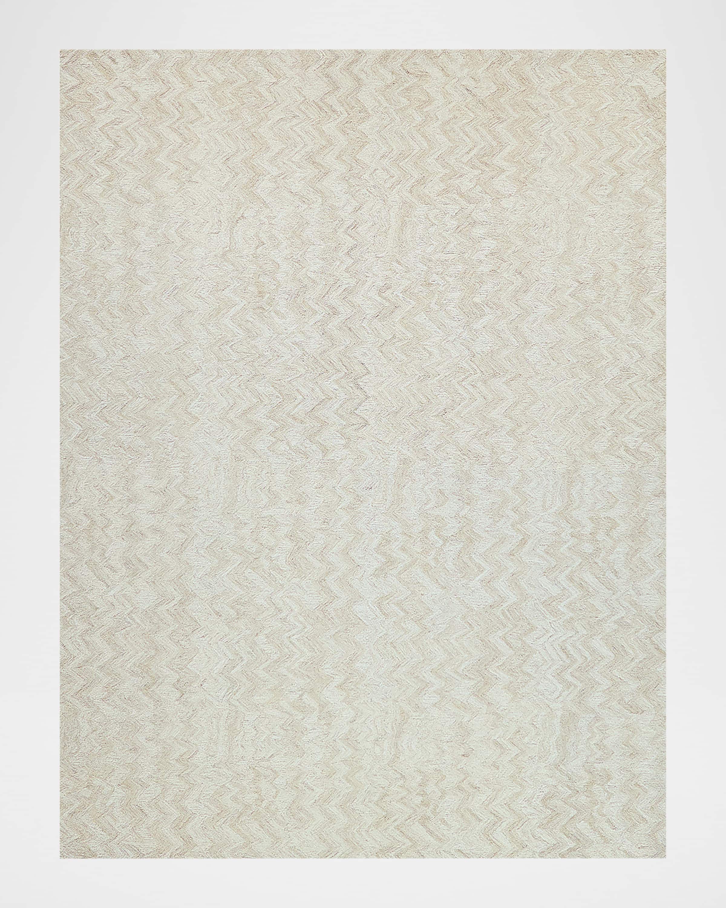 Exquisite Rugs Veneta Hand-Tufted Beige Rug, 5' x 8'