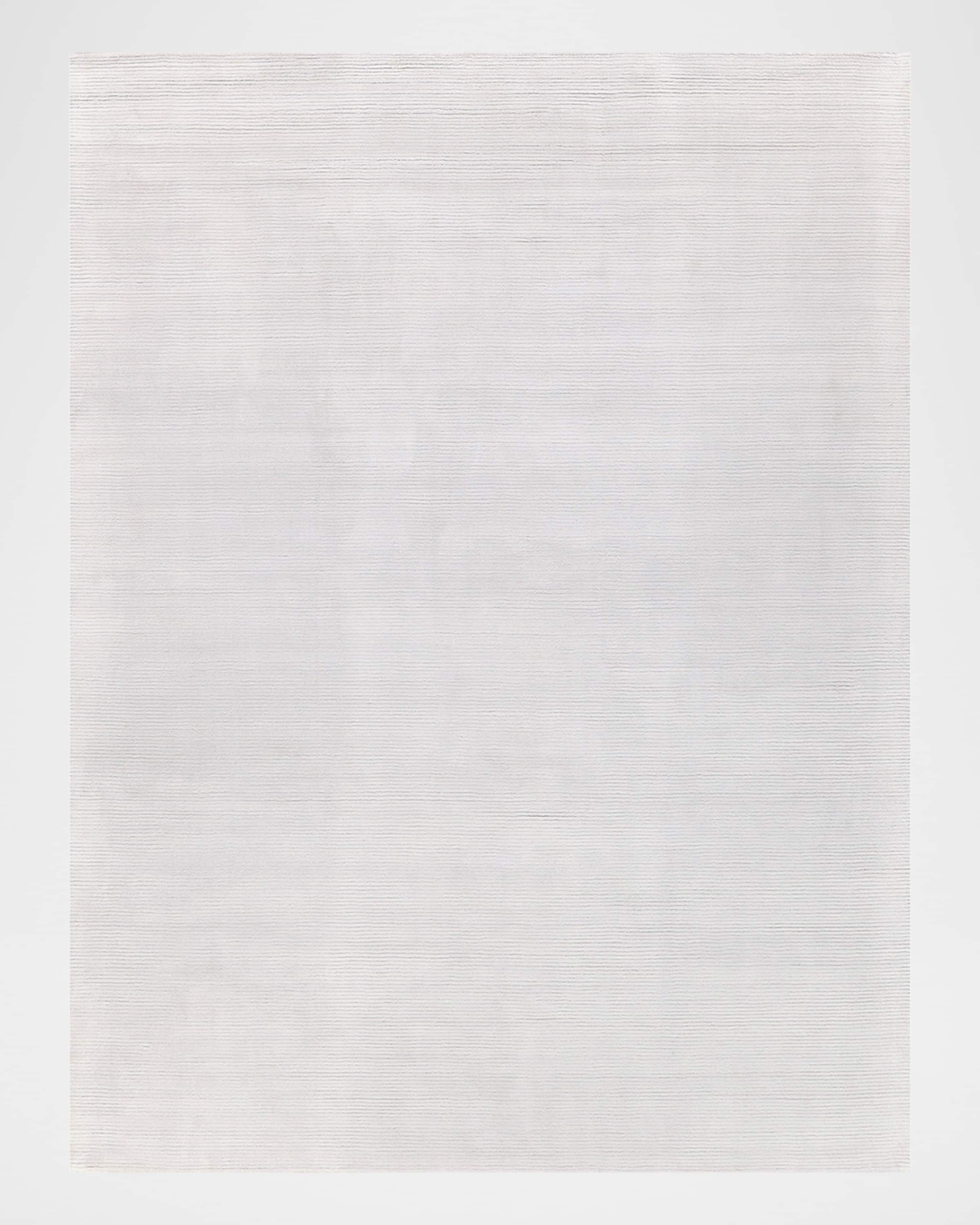 Exquisite Rugs Pavia Hand-Loomed White Rug, 9' x 12'