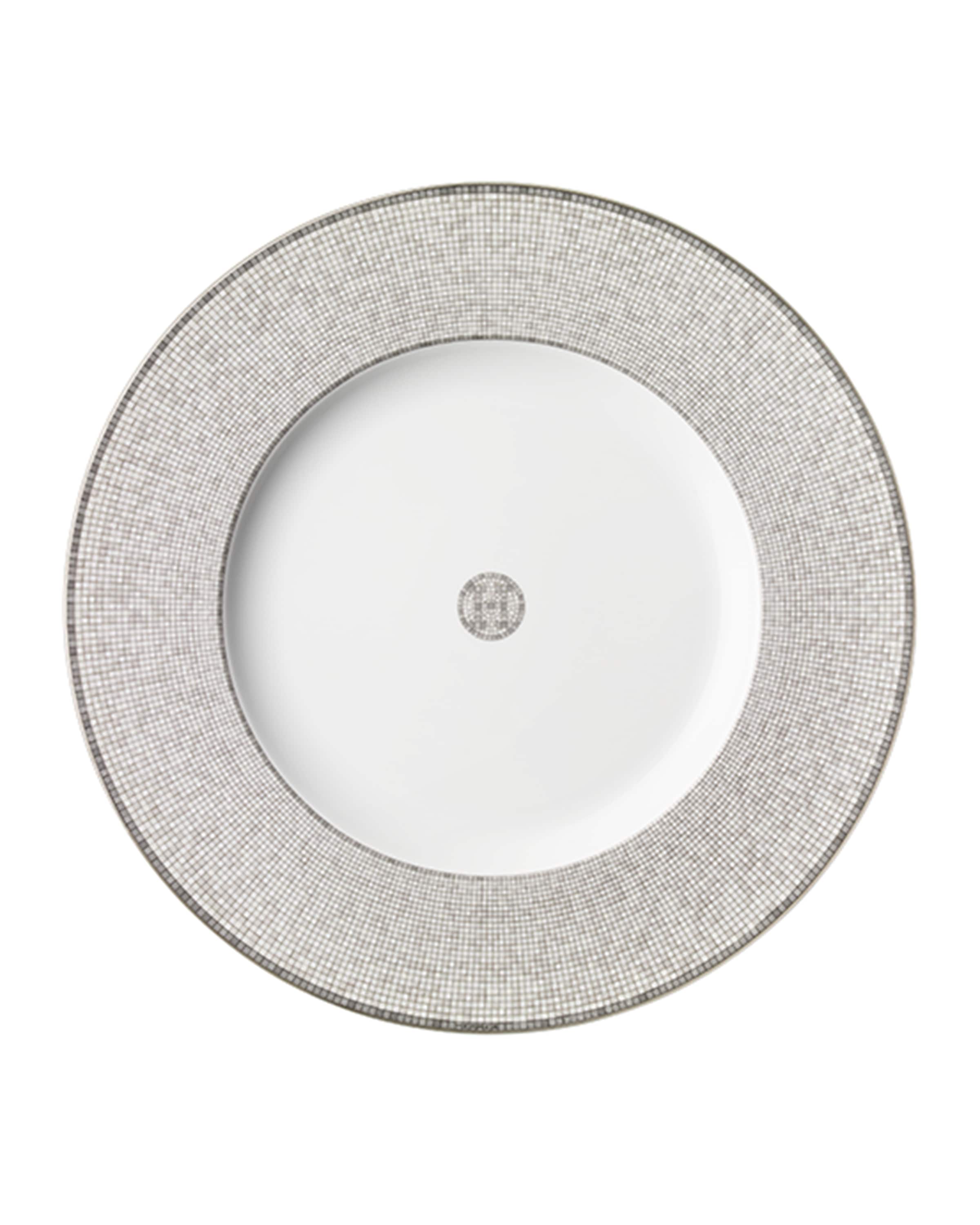 Hermes Mosaique au 24 Platinum Charger Plate