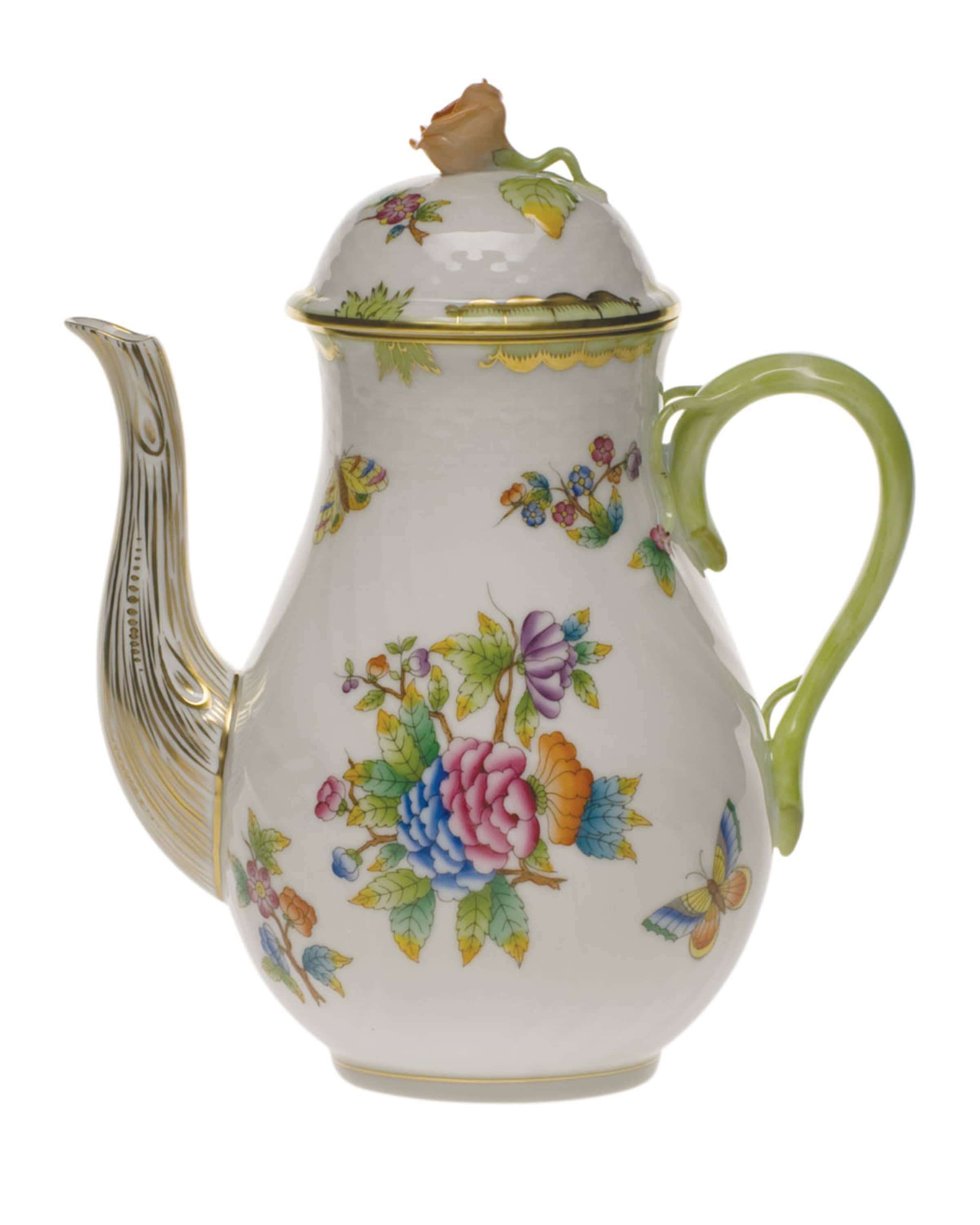 Teapot - Miniature - Queen Victoria - Herend Experts