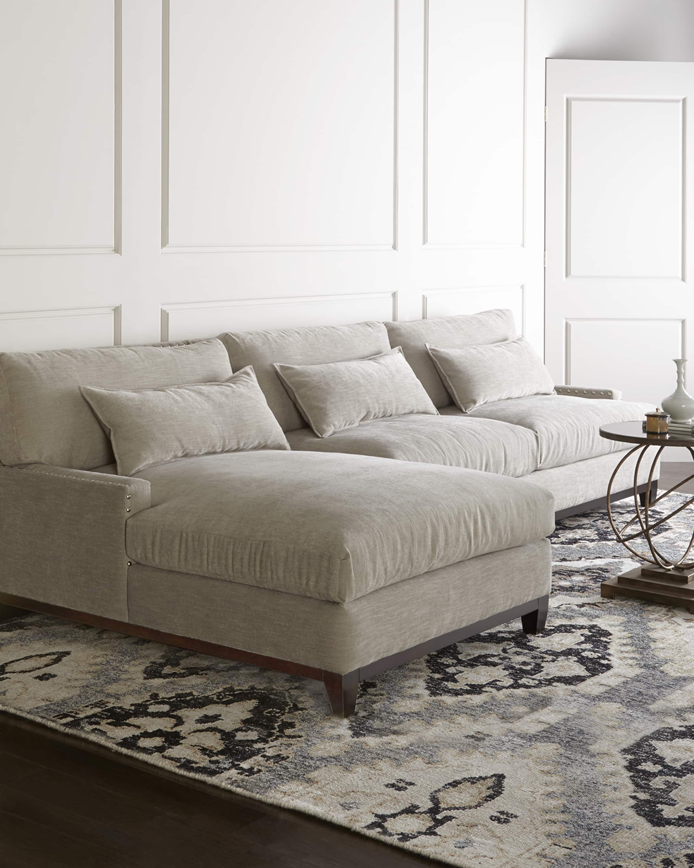 Rena Sectional Sofa & Matching Items Horchow