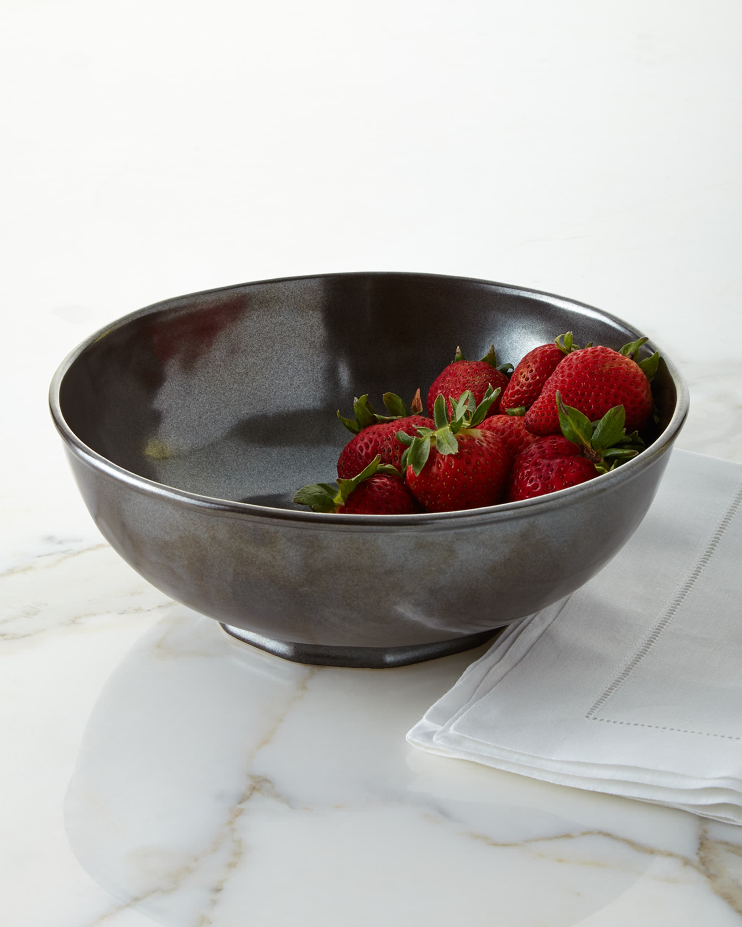 Juliska Pewter Stoneware 10" Serving Bowl