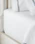 Grande Hotel Quen Solid White Fitted Sheet