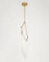 Drapes Glass Chandelier