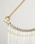 Drapes Glass Chandelier