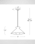 Viggo Black Pendant Light