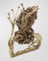 Gilded Pine Napkin Ring