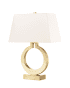 Large Ring Table Lamp By Chapman & Myers
