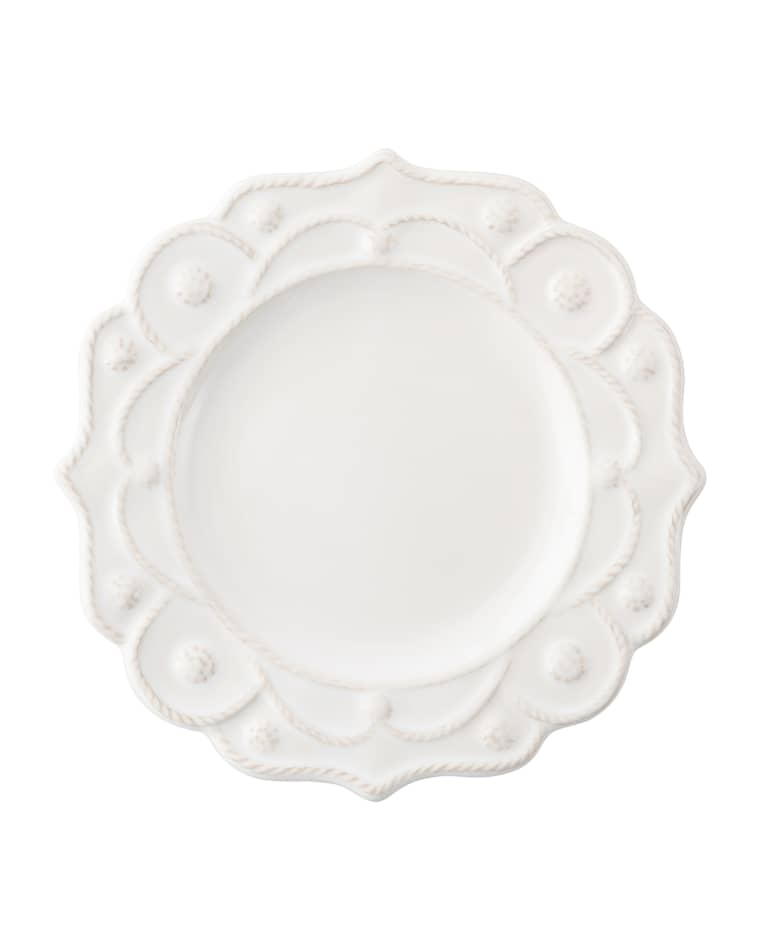 Juliska Jardins du Monde Side/Cocktail Plate - Whitewash