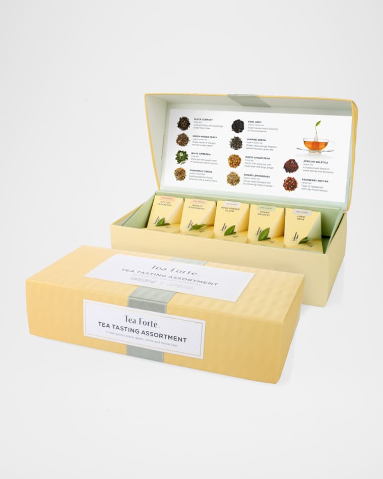 Tea Forte Tea Tasting Assortment Petite Presentation Box