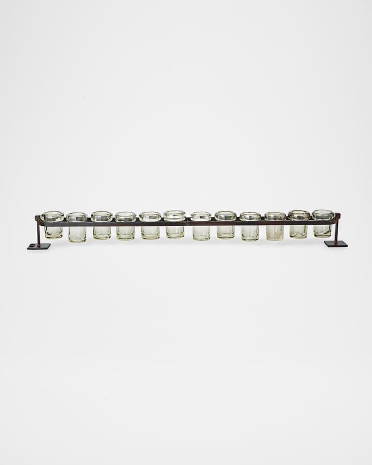 Jan Barboglio 12-Votive Firedance Railroad Votive Holder