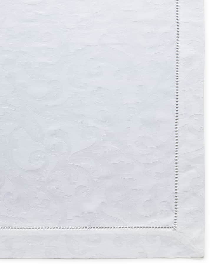 Sferra Acanthus Jacquard Tablecloth, 70" x 108"