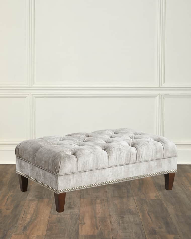 Massoud Fontaine Tufted Storage Ottoman