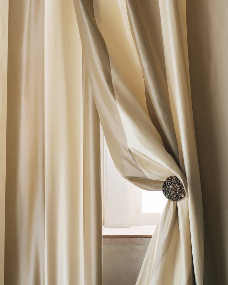 Home Silks Each Hampton Curtain, 120"L