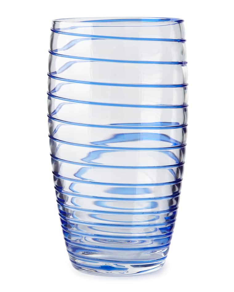 Neiman Marcus Spiral Juice Glasses, Set of 4