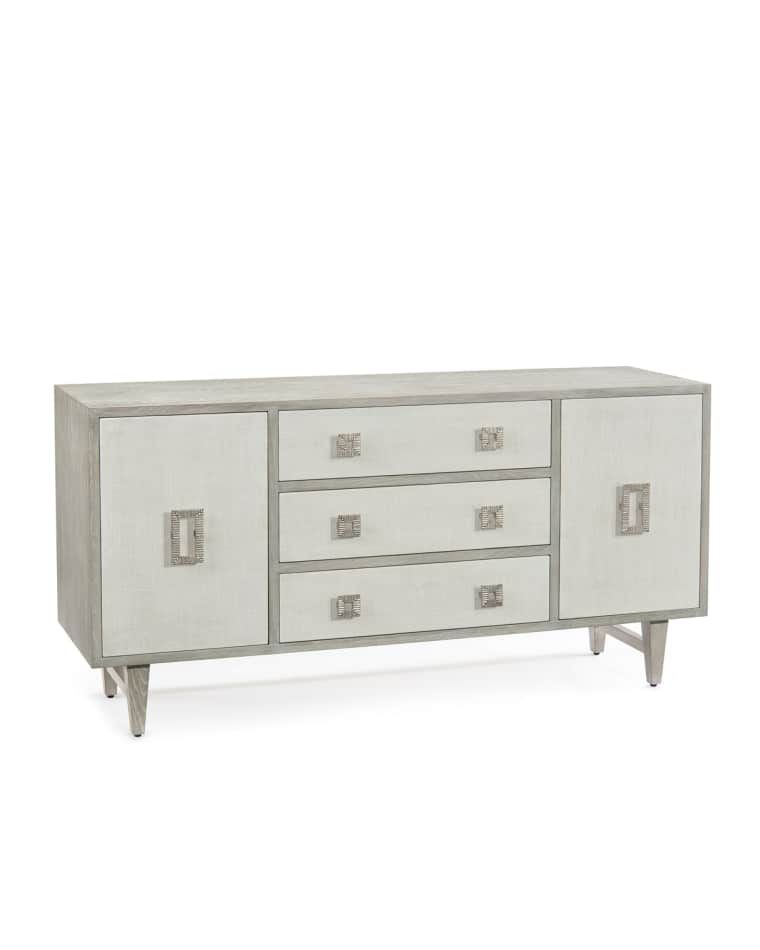 John-Richard Collection Kerri Linen Front Console