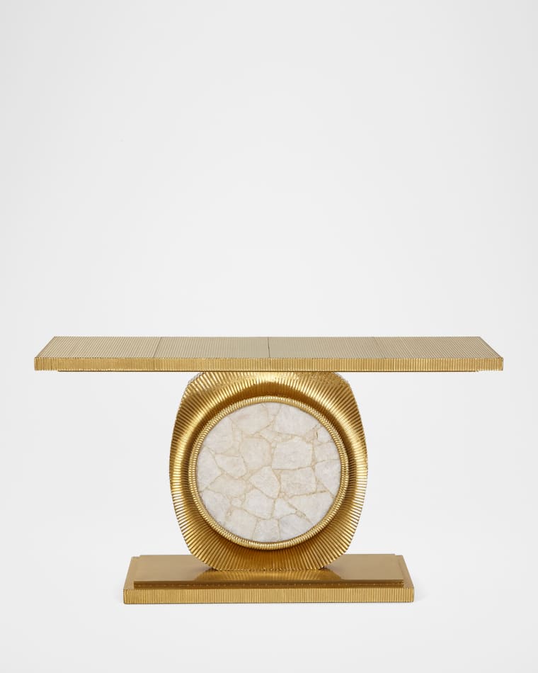 Global Views Opera Fluted Console Table