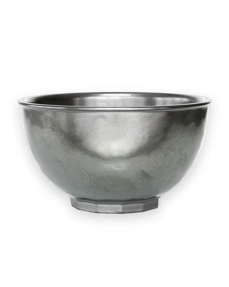 Juliska Pewter Stoneware Cereal/Ice Cream Bowl