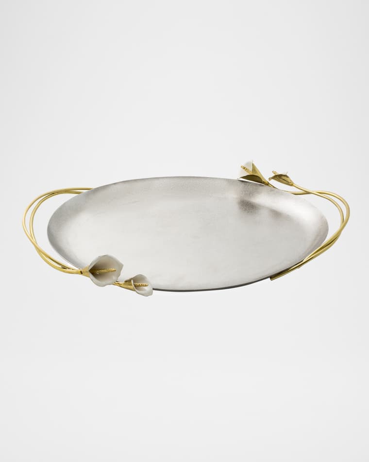 Michael Aram Calla Lily Oval Tray