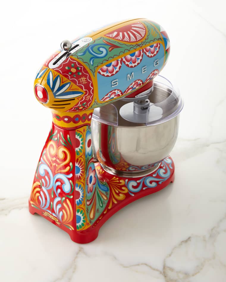 Dolce Gabbana x SMEG Refrigerators and Appliances at Horchow