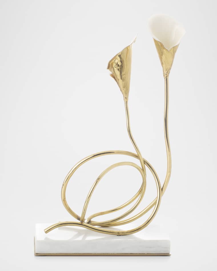 ◎ Michael Aram Calla リリー ティッシュボックス ホルダー Calla Lily Tissue Box Holder – Michael Aram