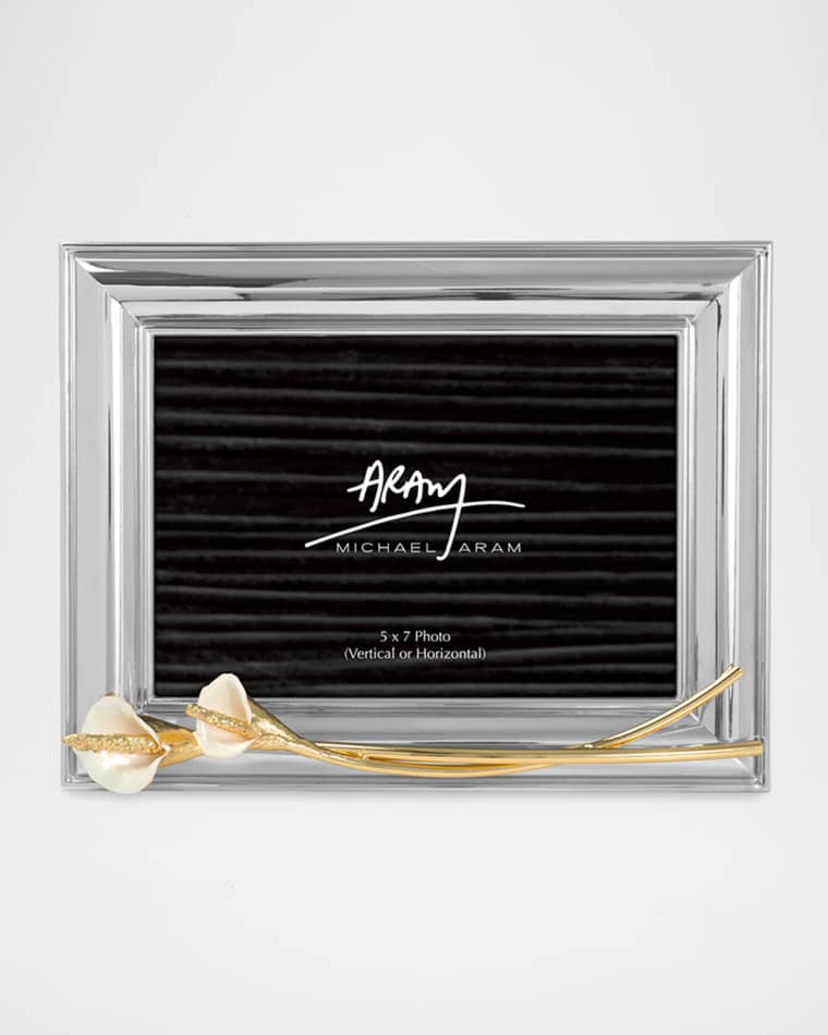 Michael Aram Calla Lily Frame, 5" x 7"