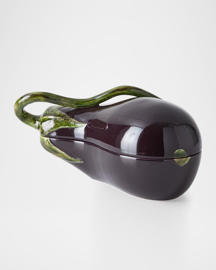 Bordallo Pinheiro Eggplant Box