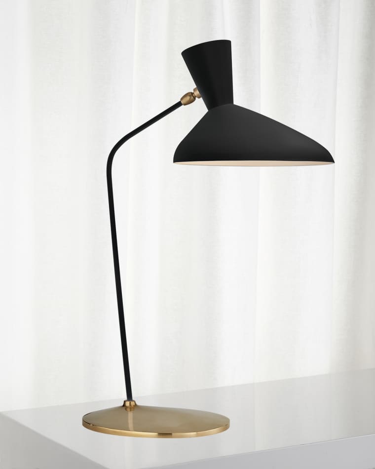 Visual Comfort Signature Austen Large Offset Table Lamp By AERIN