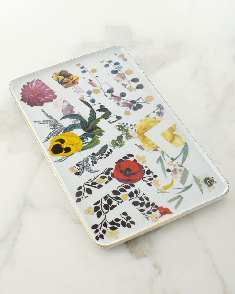 Christian LaCroix X Vista Alegre Rectangular Platter
