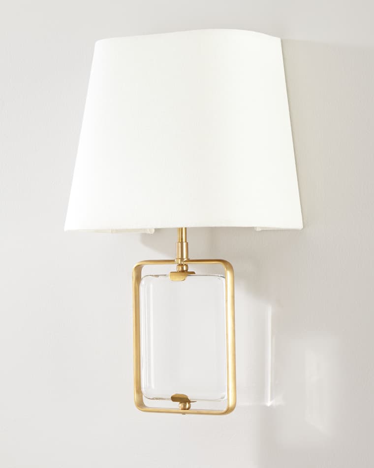 Visual Comfort Signature Henri Framed Jewel Sconce By Suzanne Kasler