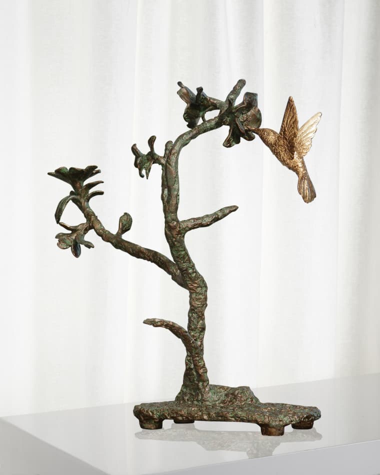 Global Views Hummingbird Verdi Sculpture