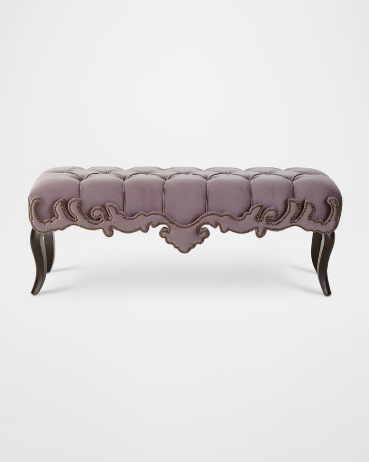 Haute House Camile Tufted Bench