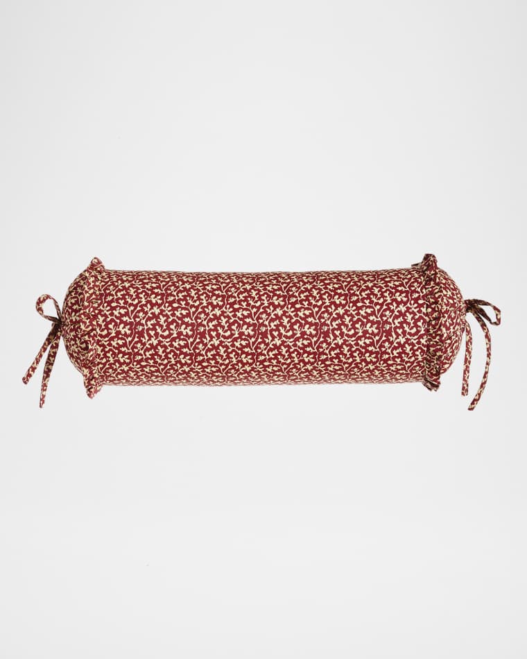 Sherry Kline Home French Country Neck Roll Pillow, 18" x 6"