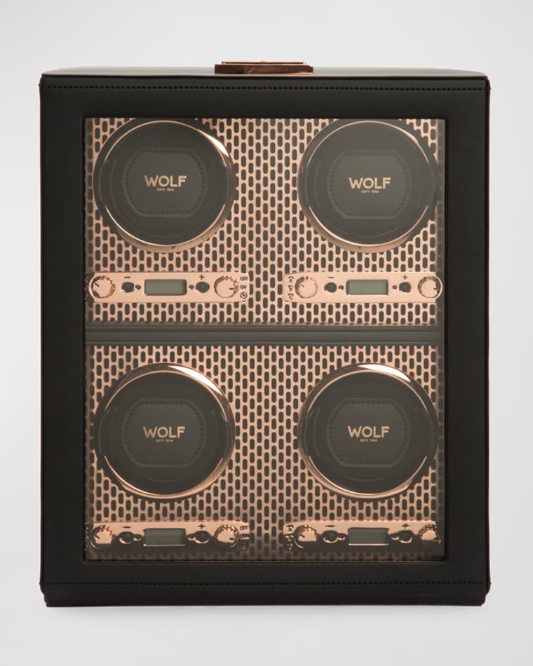 WOLF Axis 4-Piece Watch Winder