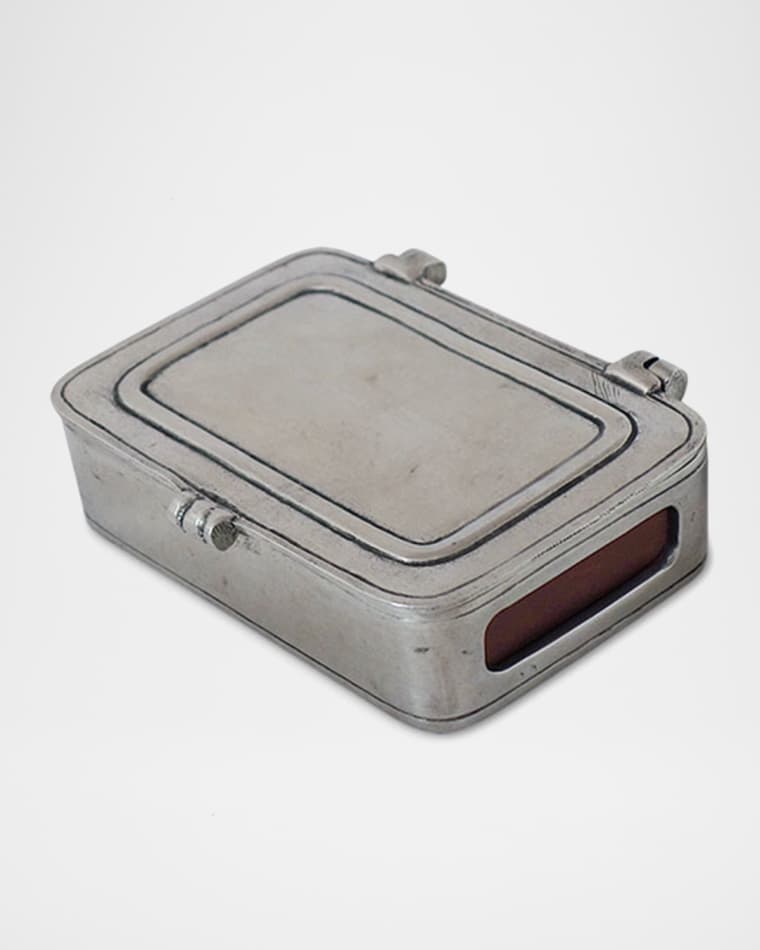 Match Lidded Match Box with Striker and Matches