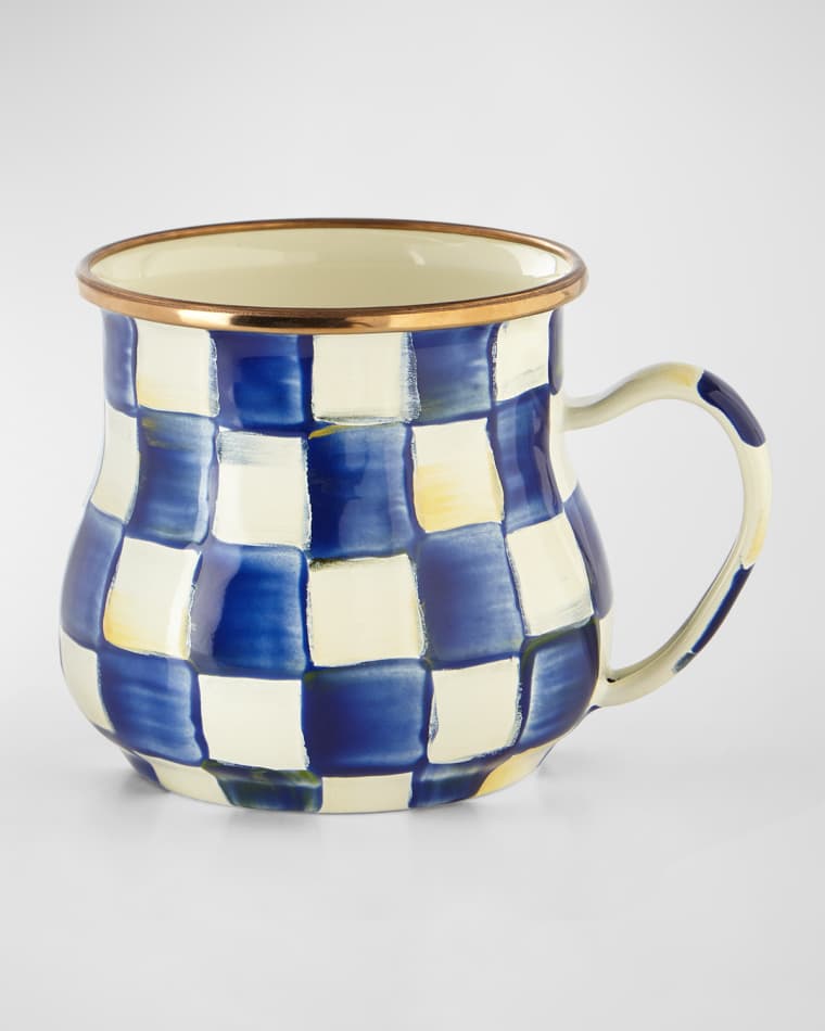 MacKenzie-Childs Royal Check Mug