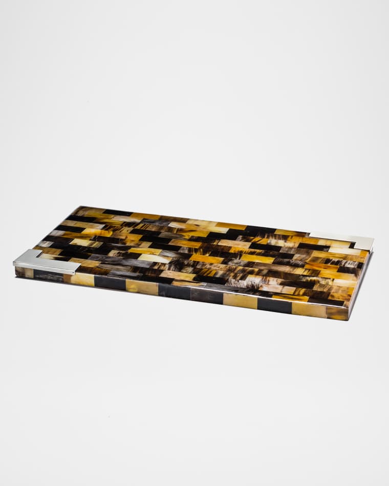 LADORADA Horn Veneer Small Serving Board