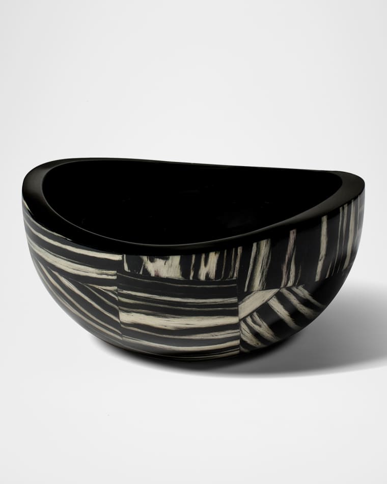 LADORADA Ebano Veneer Accent Bowl