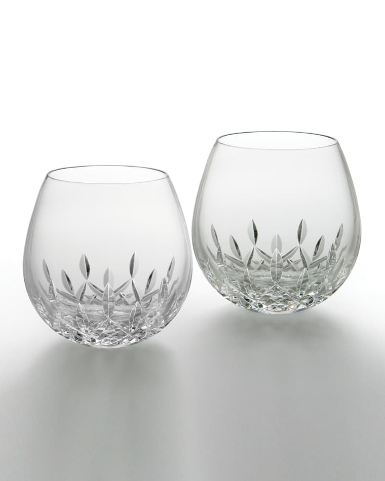 Waterford Crystal Lismore Nouveau Light Red Wine Glasses, Set of 2