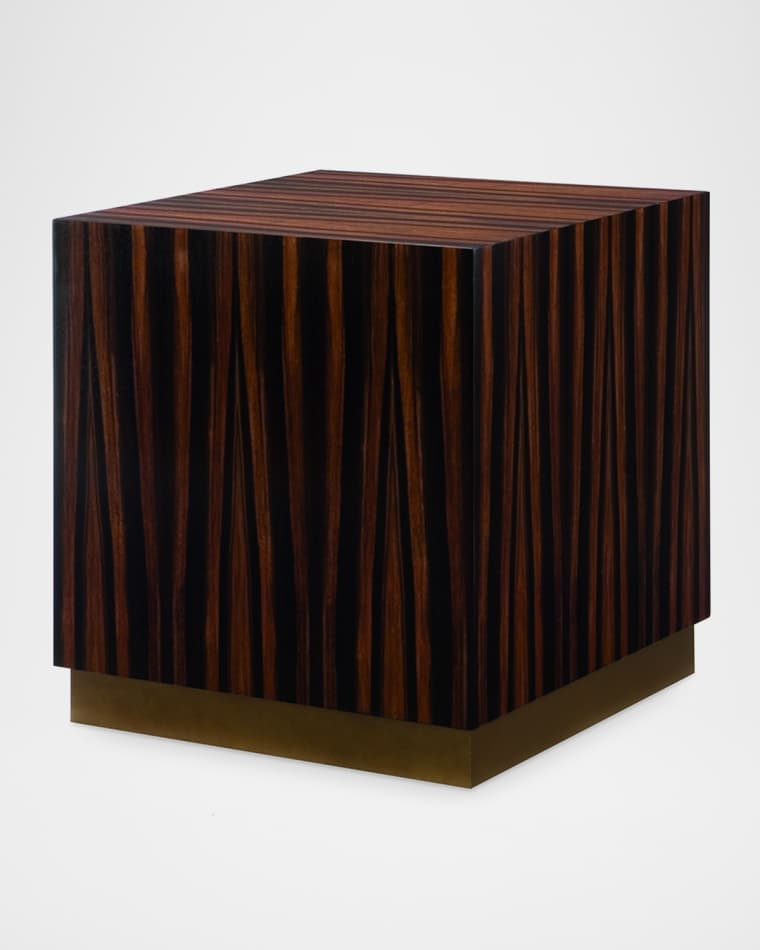 Century Furniture Banks Cube End Table