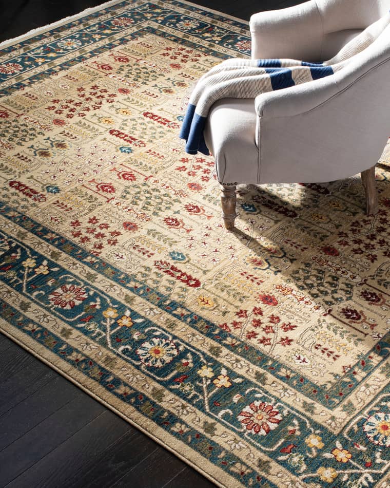 Lauren Ralph Lauren Marqaux Navy Power-Loomed Rug, 8' x 10'