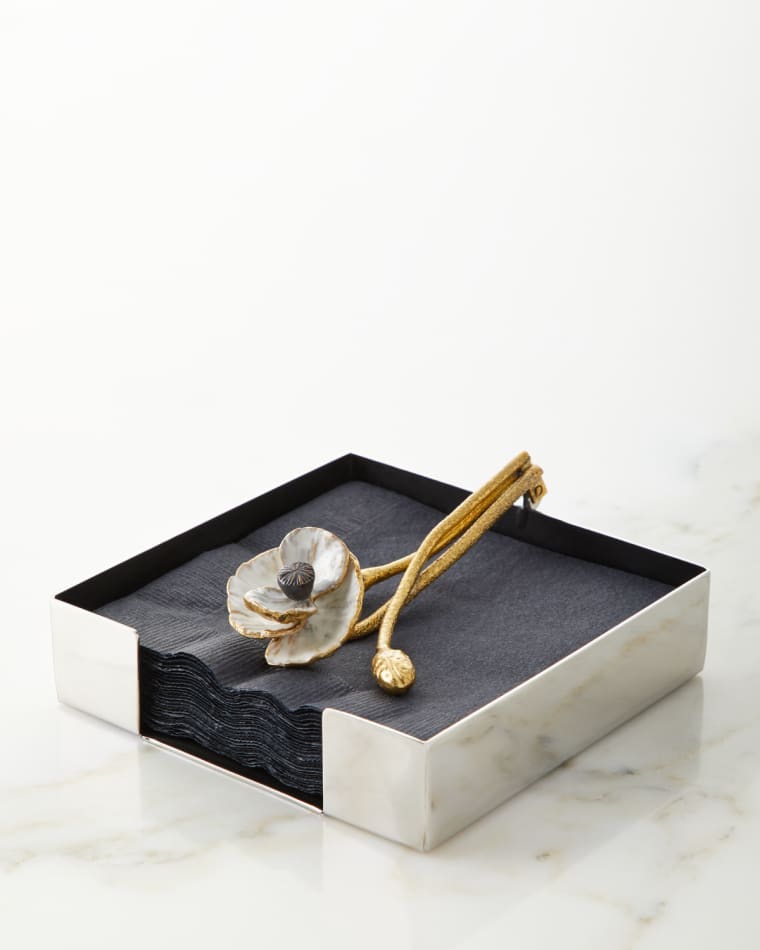 Michael Aram Anemone Cocktail Napkin Holder