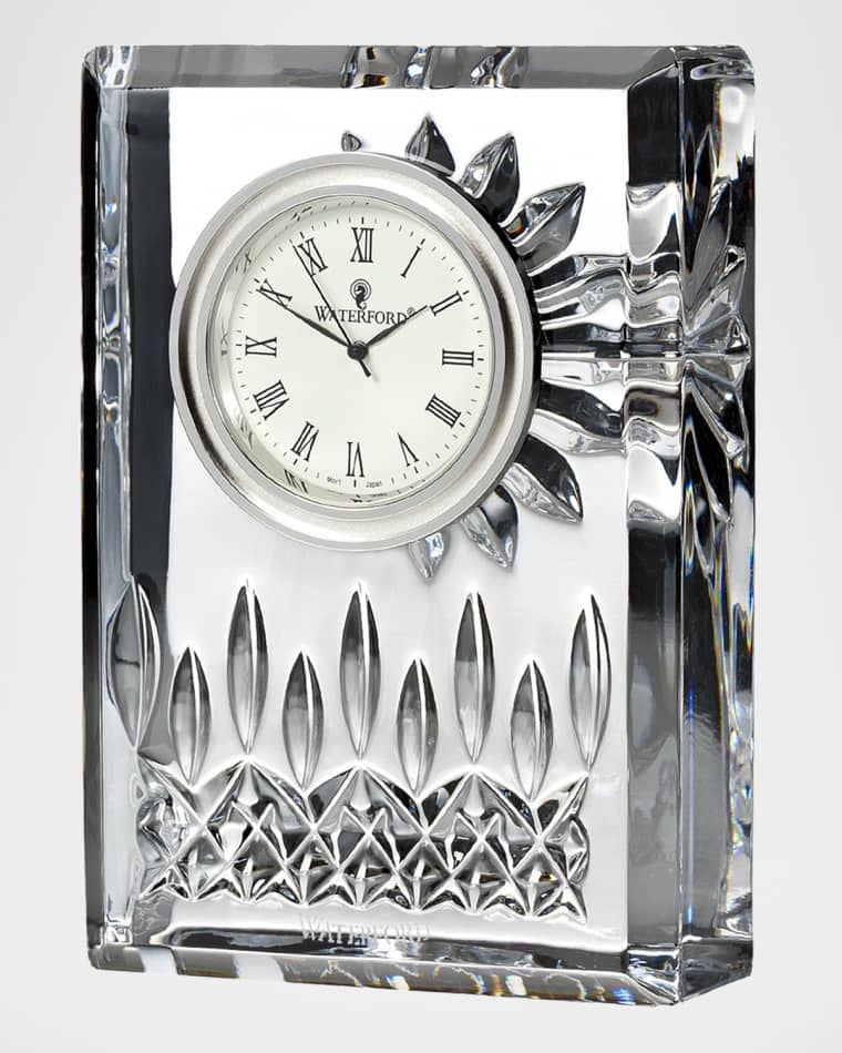 Waterford Crystal "Lismore" Clock